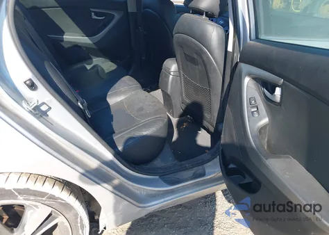 2014 Hyundai Elantra Limited from USA, damaged, VIN 5NPDH4AE3EH519078